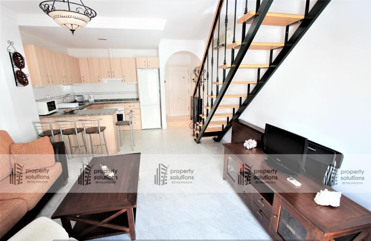 Playa 1º Linea Playa- Apartamento Duplex En Pleno Corazon De La Carihuela Torremolinos Ngoại thất bức ảnh